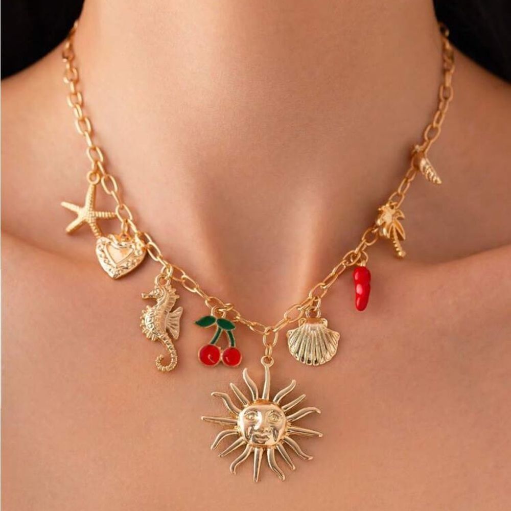 Sun necklace N1353